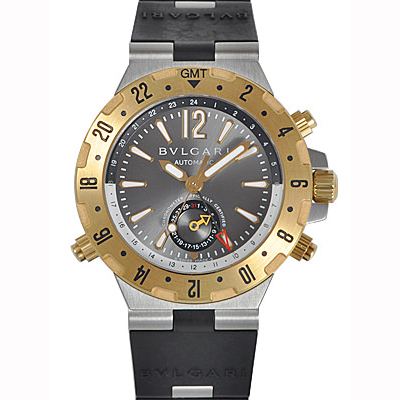 ブルガリコピー ディアゴノ プロフェッショナル GMT GMT40C5SGVD - 商品画像 4