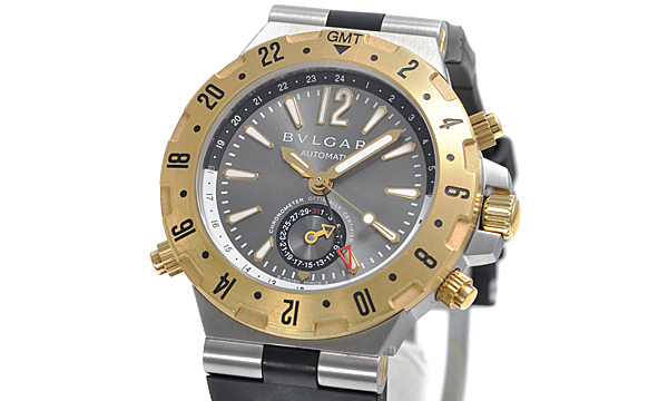 ブルガリコピー ディアゴノ プロフェッショナル GMT GMT40C5SGVD - 商品画像 2