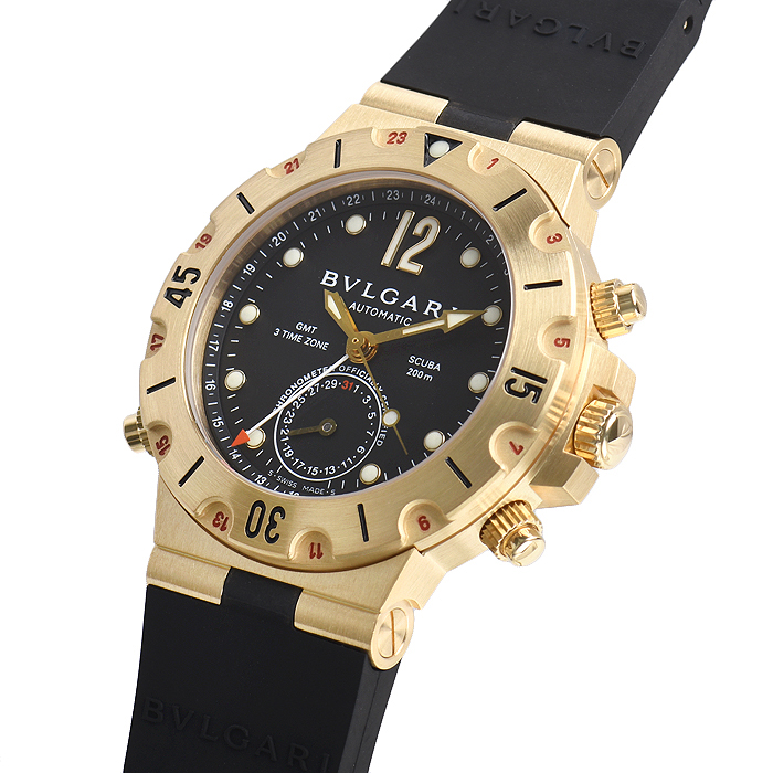 ブルガリ時計コピー スクーバ GMT SD38GVD GMT - 商品画像 4