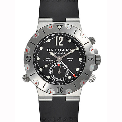 ブルガリコピー スクーバ SD38SVD GMT - 商品画像 5