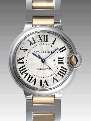 カルティエコピー バロンブルー ３６ｍｍ W6920047 - 商品画像 4