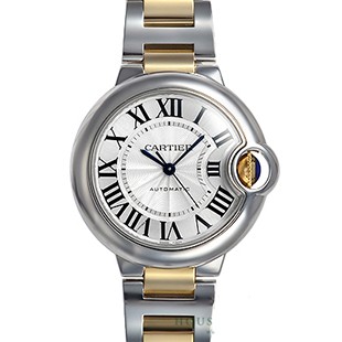 カルティエコピー バロンブルー ３３ｍｍ W6920099