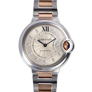 カルティエ素晴らしいスーパーコピー バロンブルー 33mm WE902044 - 商品画像 2