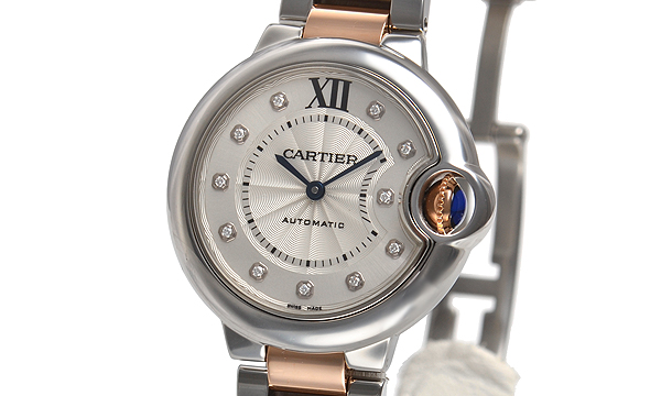 ブランドコピーカルティエ バロンブルー 33mm WE902061 - 商品画像 3