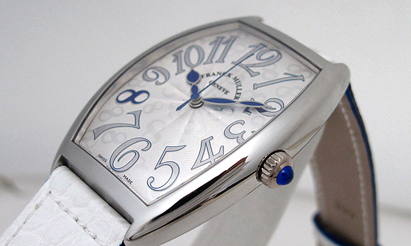 素晴らしいフランク・ミュラーコピー トノウカーベックス ブルー・オーキッド 5850 B SC - 商品画像 4
