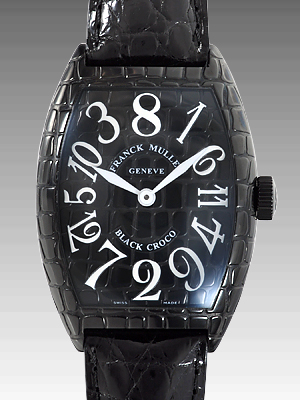 スーパーコピーフランク・ミュラー トノウカーベックス クレージーアワーズ ブラッククロコ 8880CH BLK CRO - 商品画像 5