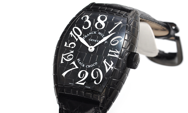 スーパーコピーフランク・ミュラー トノウカーベックス クレージーアワーズ ブラッククロコ 8880CH BLK CRO - 商品画像 3