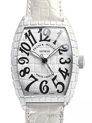 フランク・ミュラーコピー トノウカーベックス ホワイトクロコ 8880SC WHT CRO - 商品画像 5