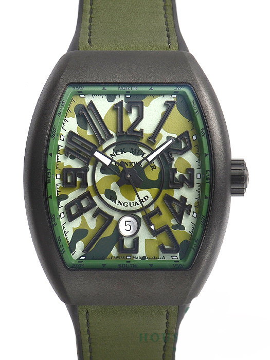 フランク・ミュラーコピー ヴァンガード カモフラージュ V45SCDTNR MC VE CAMO - 商品画像 5