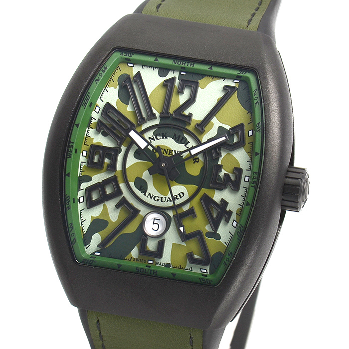 フランク・ミュラーコピー ヴァンガード カモフラージュ V45SCDTNR MC VE CAMO - 商品画像 3