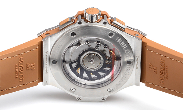 ウブロスーパーコピー ビッグバン スチール トゥッティフルッティ キャメルダイヤモンド 341.SA.5390.LR.1104 - 商品画像 4