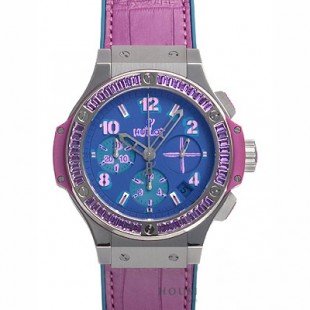 ブランドコピーウブロ ビッグバン ポップアート スチールパープル 341.SV.5199.LR.1905.POP14 - 商品画像 2
