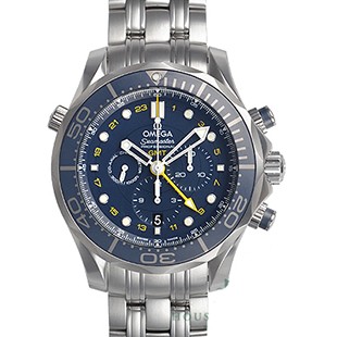 素晴らしいオメガコピー シーマスター ダイバー300M コーアクシャルGMT クロノグラフ44MM 212.30.44.52.03.001 - 商品画像 2