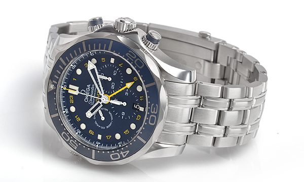 素晴らしいオメガコピー シーマスター ダイバー300M コーアクシャルGMT クロノグラフ44MM 212.30.44.52.03.001 - 商品画像 6
