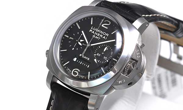 パネライコピー ルミノール1950 8デイズクロノ モノプルサンテGMT PAM00275 - 商品画像 3