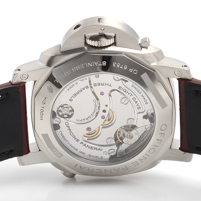 パネライ ルミノール1950 8デイズクロノ モノプルサンテGMT PAM00275 - 商品画像 4