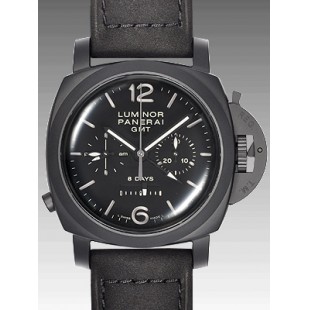 パネライコピー ルミノール1950 8デイズクロノ モノプルサンテGMT セラミック PAM00317 - 商品画像 2