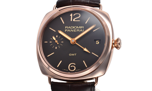 パネライコピー ラジオミール ３デイズＧＭＴ オロロッソ ４７mm PAM00421 - 商品画像 3