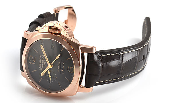 パネライスーパーコピー ルミノールマリーナ1950 8デイズ GMT オロロッソ PAM00576 - 商品画像 6