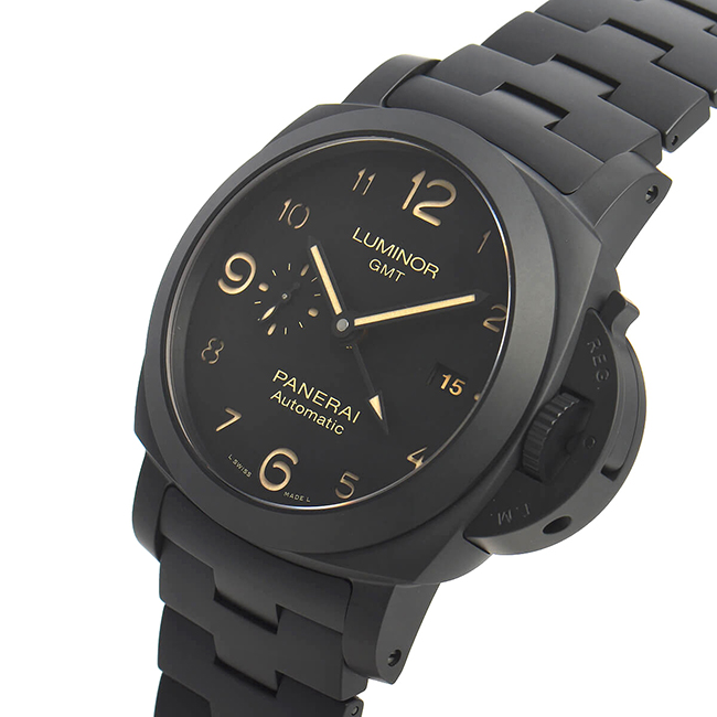スーパーコピーパネライ トゥットネロ ルミノール GMT PAM01438 - 商品画像 4