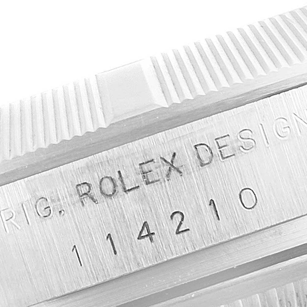 ロレックスコピー エアキング ホワイト アラビア文字盤 スチール メンズ ウォッチ 114210 - 商品画像 1