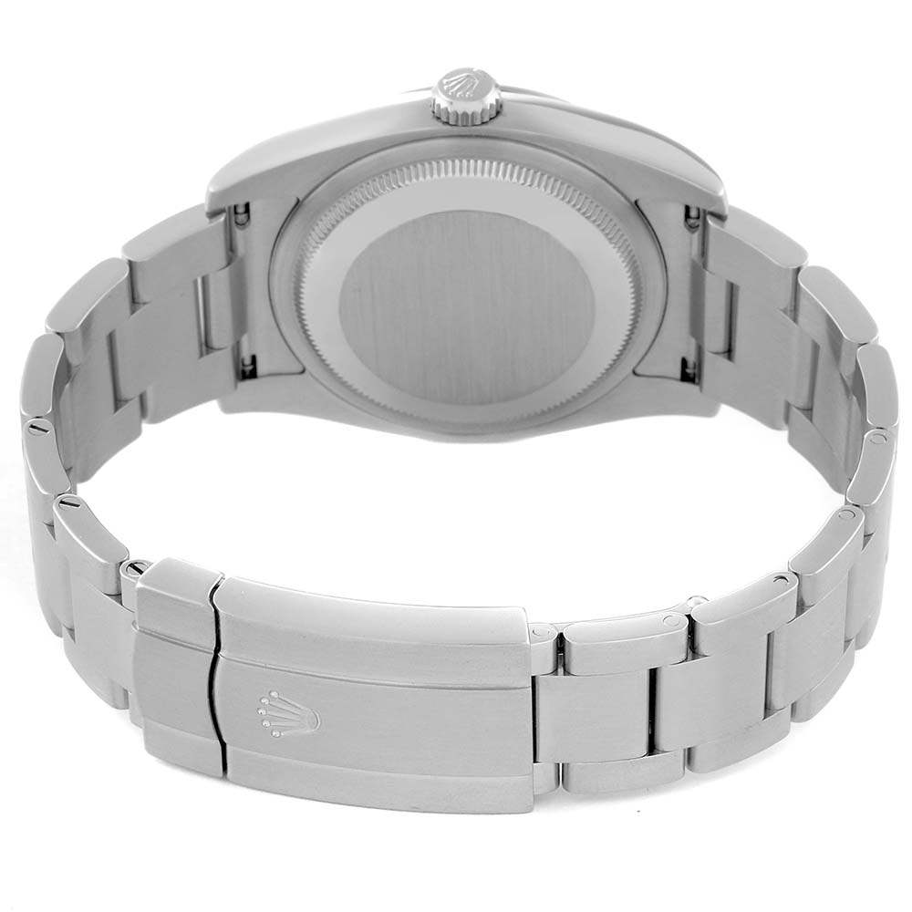 ロレックスコピー オイスター パーペチュアル レッド グレープ ダイヤル スチール メンズ ウォッチ 116000 - 商品画像 7