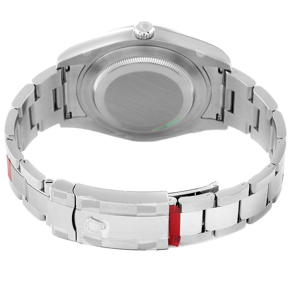 ロレックススーパーコピー デイトジャスト II 41mm スチール ホワイト ゴールド ブルー数字 ウォッチ 116334 - 商品画像 7