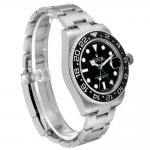 ロレックス コピー GMT マスター II ブラック ダイヤル グリーン ハンド スチール メンズ ウォッチ 116710LN - 商品画像 9