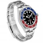 ロレックス コピー GMT マスター II ホワイト ゴールド ペプシ ベゼル メンズ ウォッチ 116719 - 商品画像 9