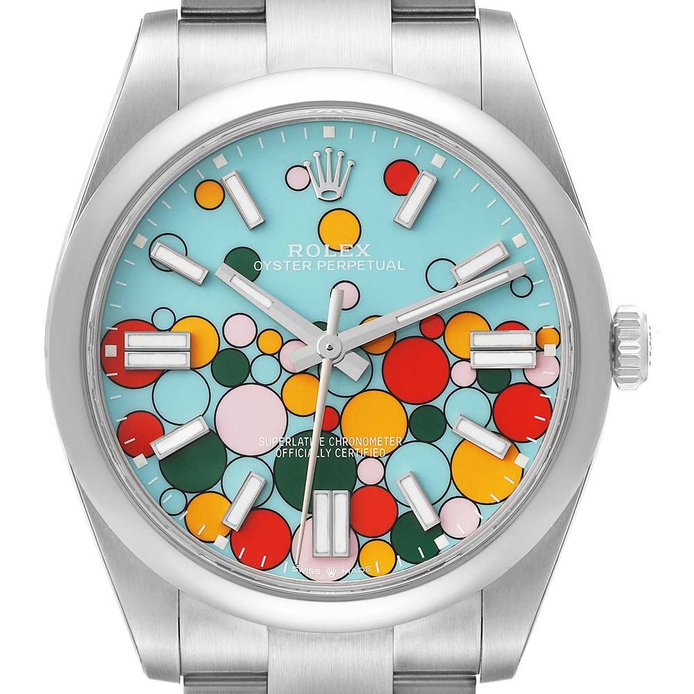 ロレックス コピー オイスター・パーペチュアル41 セレブレーションモチーフ 124300 - 商品画像 1