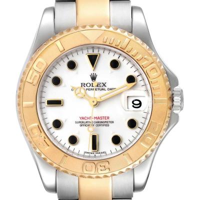 ロレックス コピー ヨットマスター 35 ミッドサイズ スチール イエロー ゴールド ユニセックス ウォッチ 168623 - 商品画像 2