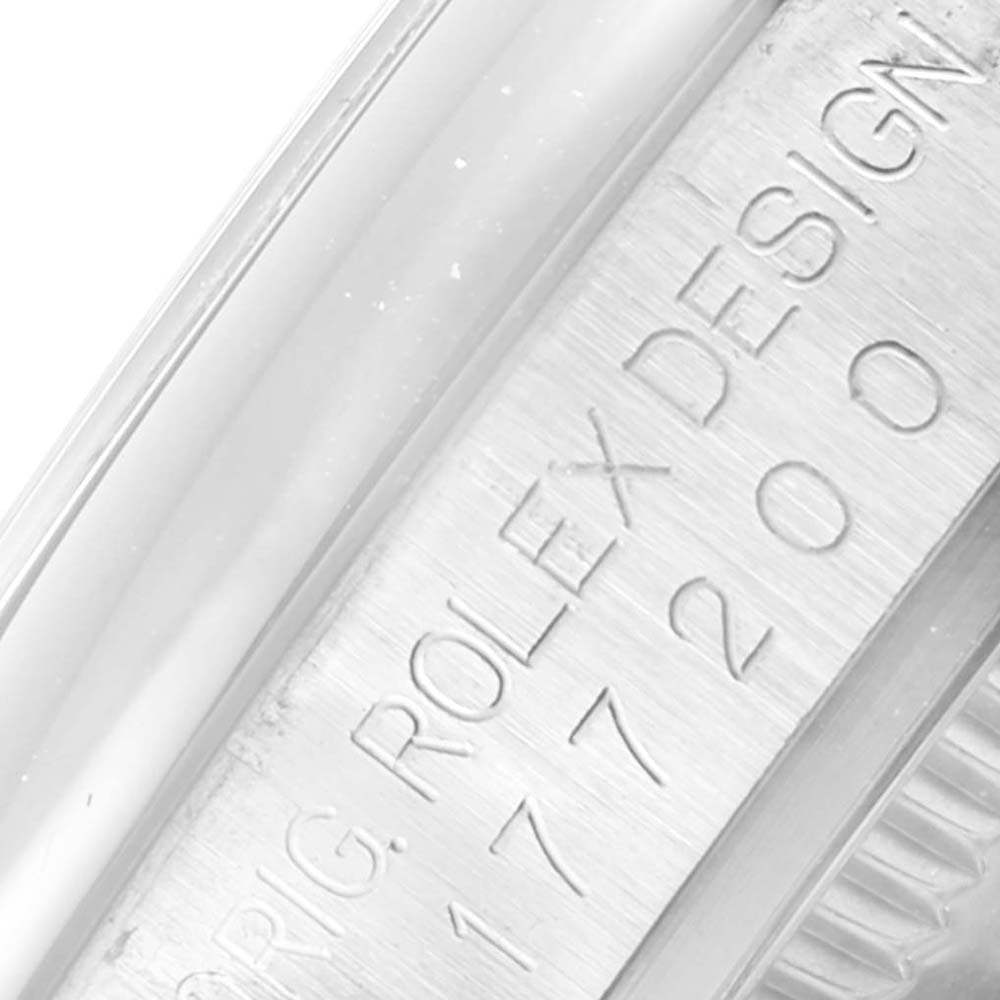 ロレックスコピー ミッドサイズ 31 シルバー ダイヤル ドーム型ベゼル スチール レディース ウォッチ 177200 - 商品画像 1