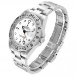 ロレックス コピー エクスプローラー II 40mm ポーラーホワイト ダイヤル スチール メンズ ウォッチ 16570 - 商品画像 5