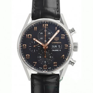 タグ・ホイヤーコピー カレラ キャリバー16 デイデイト 43mm CV2A1AB.FC6379 - 商品画像 2