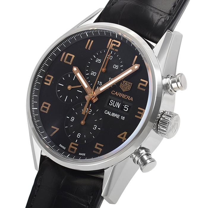 タグ・ホイヤーコピー カレラ キャリバー16 デイデイト 43mm CV2A1AB.FC6379 - 商品画像 6