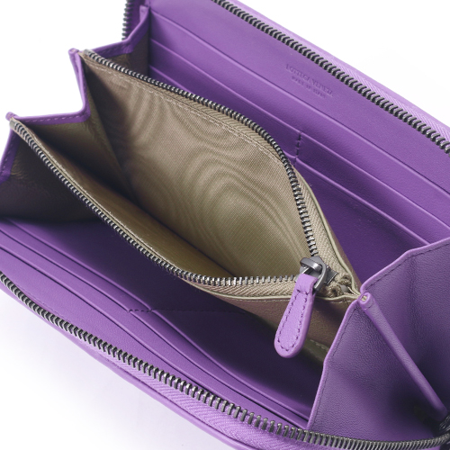 ボッテガヴェネタ BOTTEGA VENETA 長財布 イントレチャート 【INTRECCIATO】 ビサンチンパープル 114076 V001N 5220 レディース - 商品画像 8