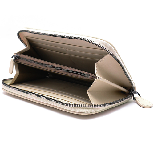 ボッテガヴェネタコピー BOTTEGA VENETA 長財布 イントレチャート 【INTRECCIATO】 ペイルホワイト 114076 V001N 9514 メンズ レディース - 商品画像 3