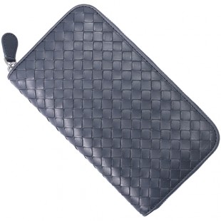 ブランドコピーボッテガヴェネタ BOTTEGA VENETA 長財布 イントレチャート 【INTRECCIATO】 プリュッセブルー 114076 VAHF3 4058 メンズ - 商品画像 2