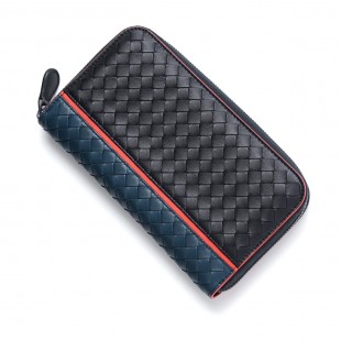ボッテガヴェネタスーパーコピーBOTTEGA VENETA ラウンドファスナー 長財布[小銭入れ付き] NAPPA ナッパ パシフィック×トルマリン×ベスビオ ブルー系 114076 vcbb1 8170 メンズ - 商品画像 2