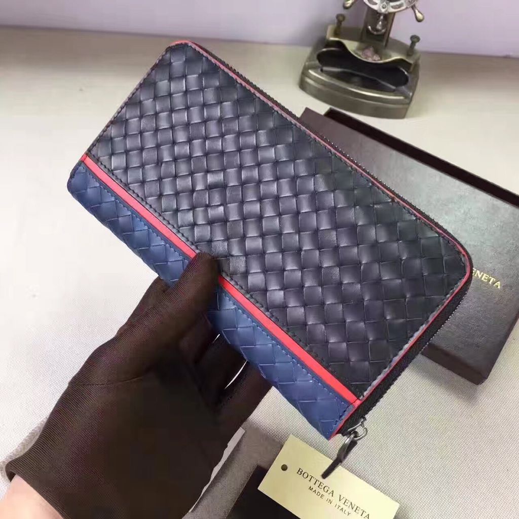 ボッテガヴェネタスーパーコピーBOTTEGA VENETA ラウンドファスナー 長財布[小銭入れ付き] NAPPA ナッパ パシフィック×トルマリン×ベスビオ ブルー系 114076 vcbb1 8170 メンズ - 商品画像 7