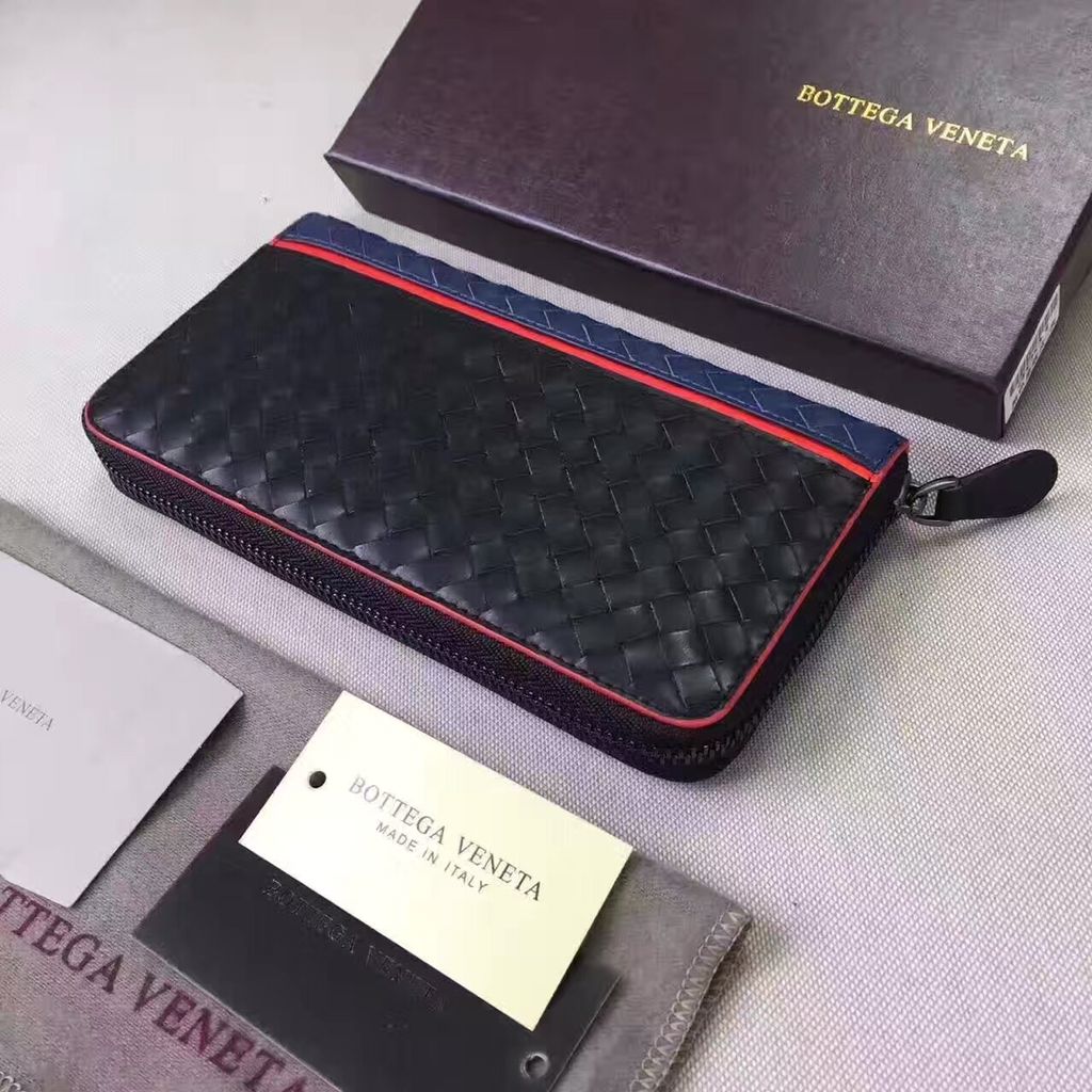 ボッテガヴェネタスーパーコピーBOTTEGA VENETA ラウンドファスナー 長財布[小銭入れ付き] NAPPA ナッパ パシフィック×トルマリン×ベスビオ ブルー系 114076 vcbb1 8170 メンズ - 商品画像 3