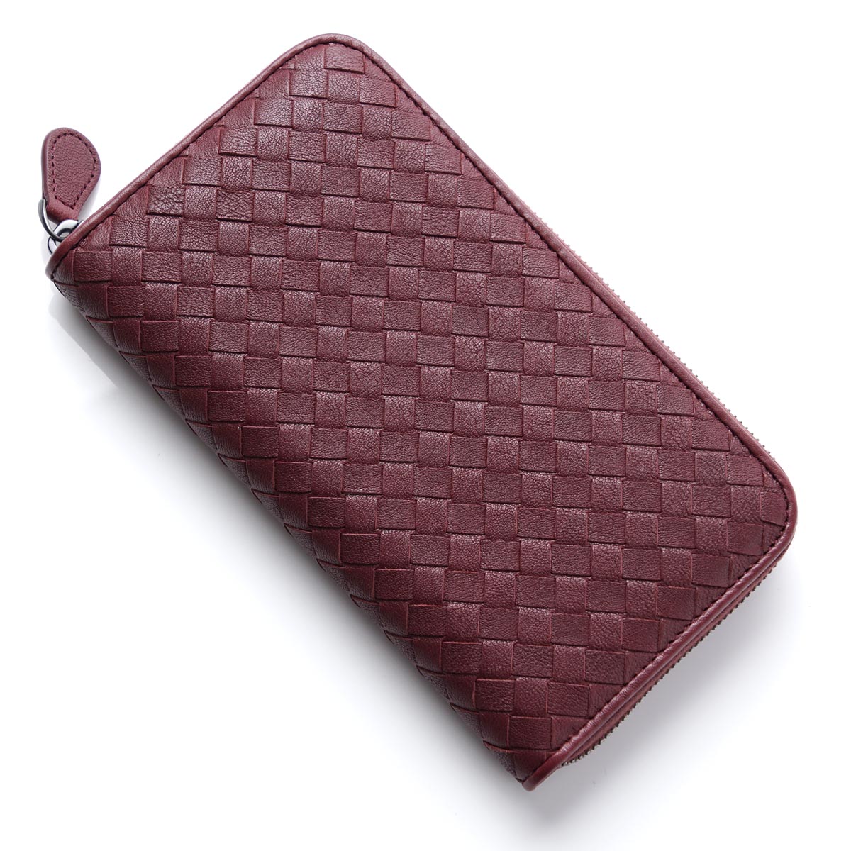 ボッテガヴェネタコピーBOTTEGA VENETA ラウンドファスナー 長財布[小銭入れ付き] WASHED LAMB バローロ レッド系 114076 vx051 2240 メンズ＆レディース - 商品画像 5