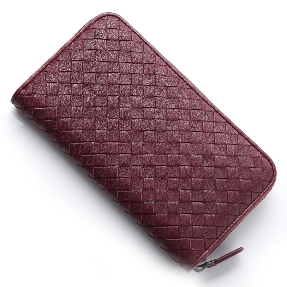 ボッテガヴェネタコピーBOTTEGA VENETA ラウンドファスナー 長財布[小銭入れ付き] WASHED LAMB バローロ レッド系 114076 vx051 2240 メンズ＆レディース - 商品画像 6