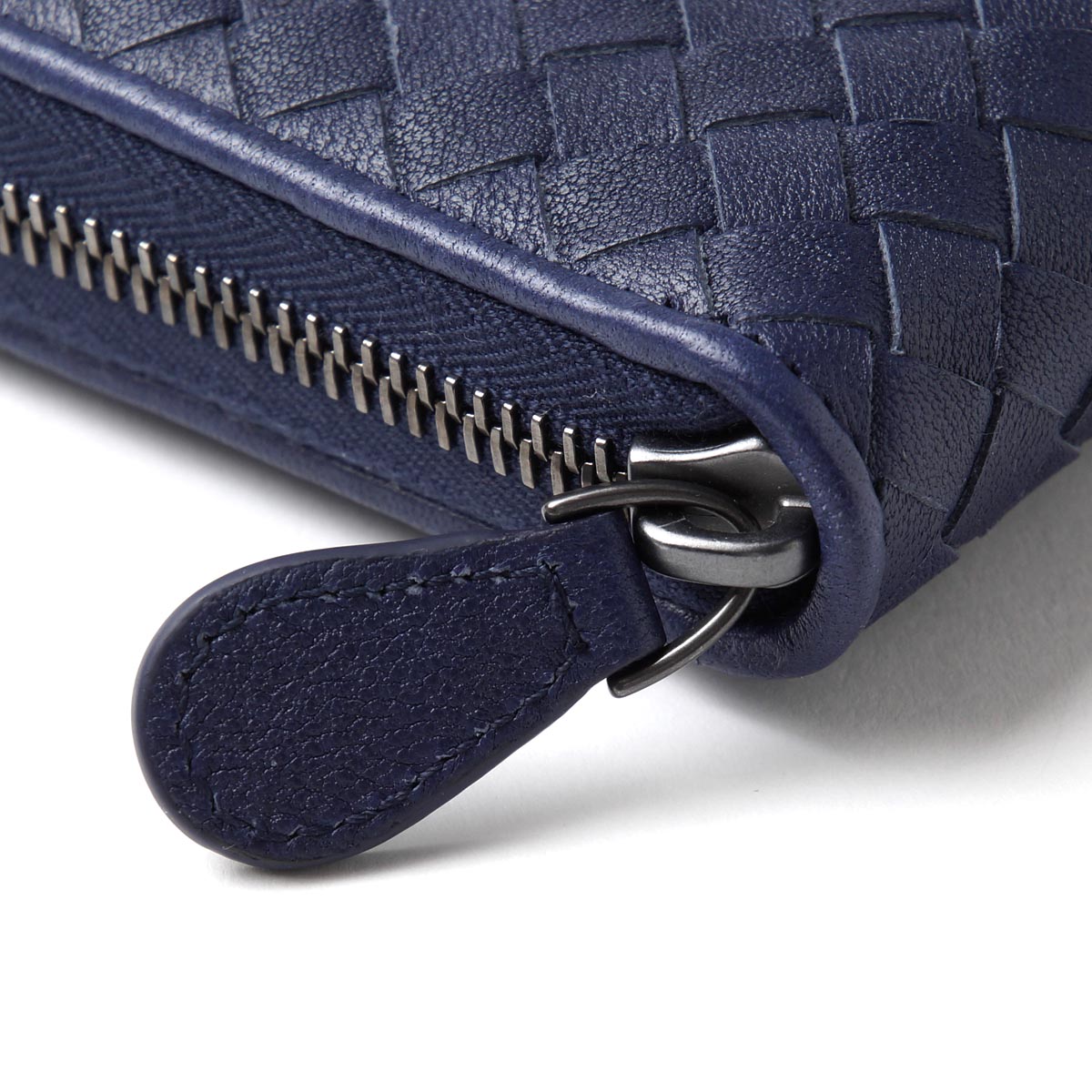 ボッテガヴェネタコピー ラウンドファスナー 長財布[小銭入れ付き]/WASHED LAMB /アトランティック ブルー系114076 vx051 4114 メンズ&レディース - 商品画像 4