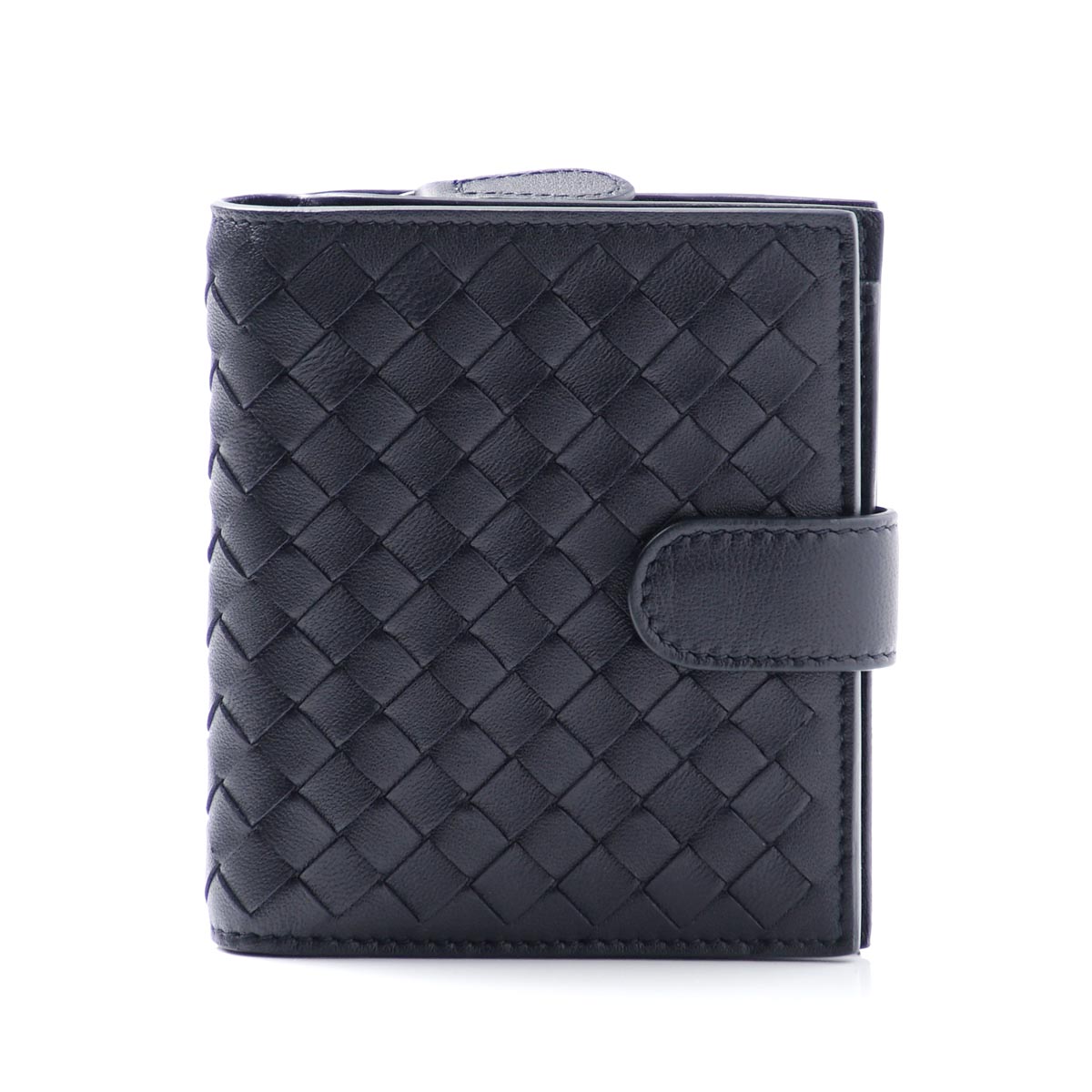 ボッテガヴェネタ/BOTTEGA VENETAスーパーコピー 2つ折り財布[小銭入れ付き] NAPPA トルマリン ブルー系 121059 v001n 4014 レディース - 商品画像 4