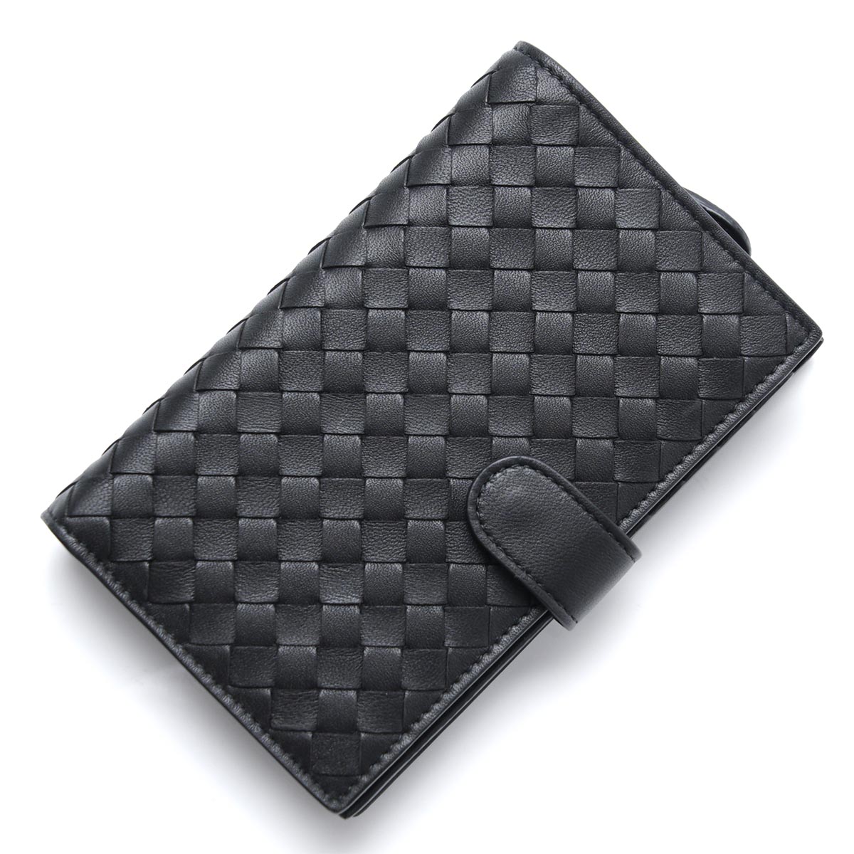 ボッテガヴェネタ/BOTTEGA VENETAコピー 2つ折り財布[小銭入れ付き] NAPPA ネロ ブラック系 121060 v001n 1000 レディース - 商品画像 7