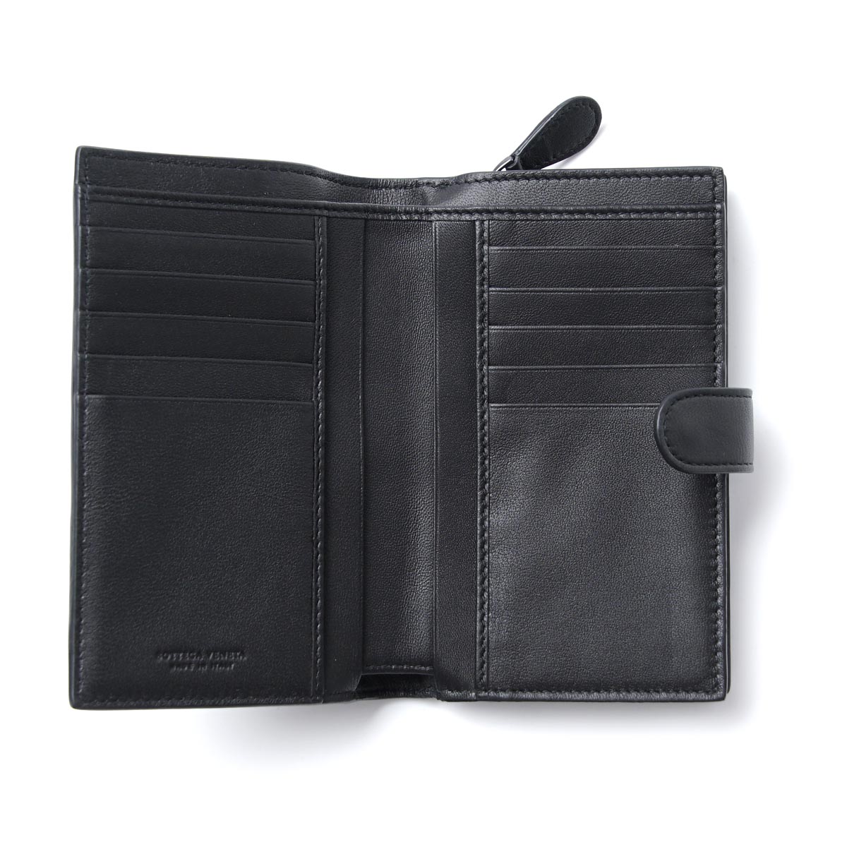 ボッテガヴェネタ/BOTTEGA VENETAコピー 2つ折り財布[小銭入れ付き] NAPPA ネロ ブラック系 121060 v001n 1000 レディース - 商品画像 5