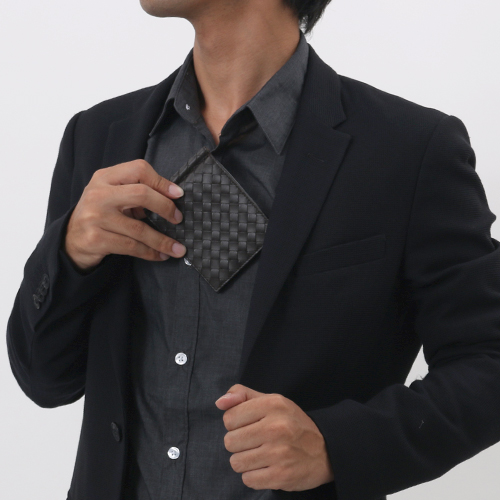 ボッテガヴェネタコピー BOTTEGA VENETA 二つ折財布【札入れ】 イントレチャート エバノブラウン 123180 V4651 2040 メンズ - 商品画像 5