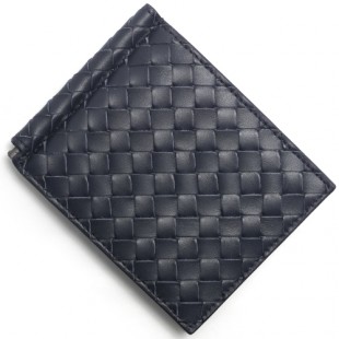 ボッテガヴェネタ BOTTEGA VENETA 二つ折財布【札入れ】 イントレチャート 【INTRECCIATO】 ライトトルマリンブルー 123180 V4651 4013 メンズ - 商品画像 2