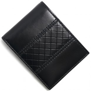 ボッテガヴェネタコピー BOTTEGA VENETA 二つ折財布【札入れ】 スコルピート ブラック 123226 VT272 1000 メンズ - 商品画像 2